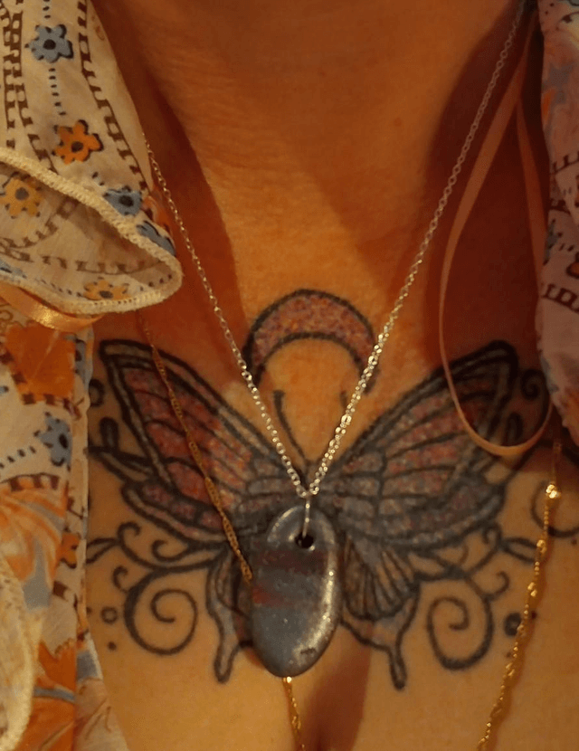 Handmade Galaxy Swirl Pendant Necklace